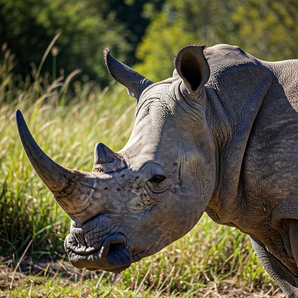 White rhino at Ziwa Rhino Sanctuary